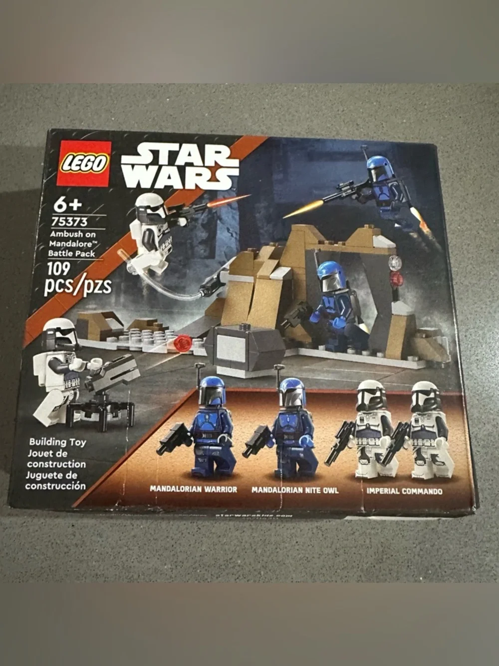 LEGO Star Wars Ambush on Mandalore Battle Pack 75373 w/ Mandalorian Minifigures